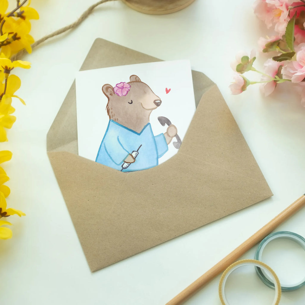 Greetings card medical assistant Heart spruchkarte, dankeskarten, hochzeitskarten, osterkarten, glückwunschkarten, valentinstagskarte, Beileidskarte, Grußkarte, kommunionskarte, Motivkarte, Glückwunschkarte, weihnachtskarten, firmungskarte, Grußkarten, jubiläumskarte, Klappkarte, neujahrskarte, osterkarte, babykarte, einladungskarten, genesungskarte, vatertagskarte, abiturkarte, Geschenk, Schenken, Jubiläum, Danke, Dankeschön, Beruf, Ausbildung, Abschied, Rente, Kollege, Kollegin, Arbeitskollege, Mitarbeiter, Firma, Arzthelferin, Medizinische Fachangestellte