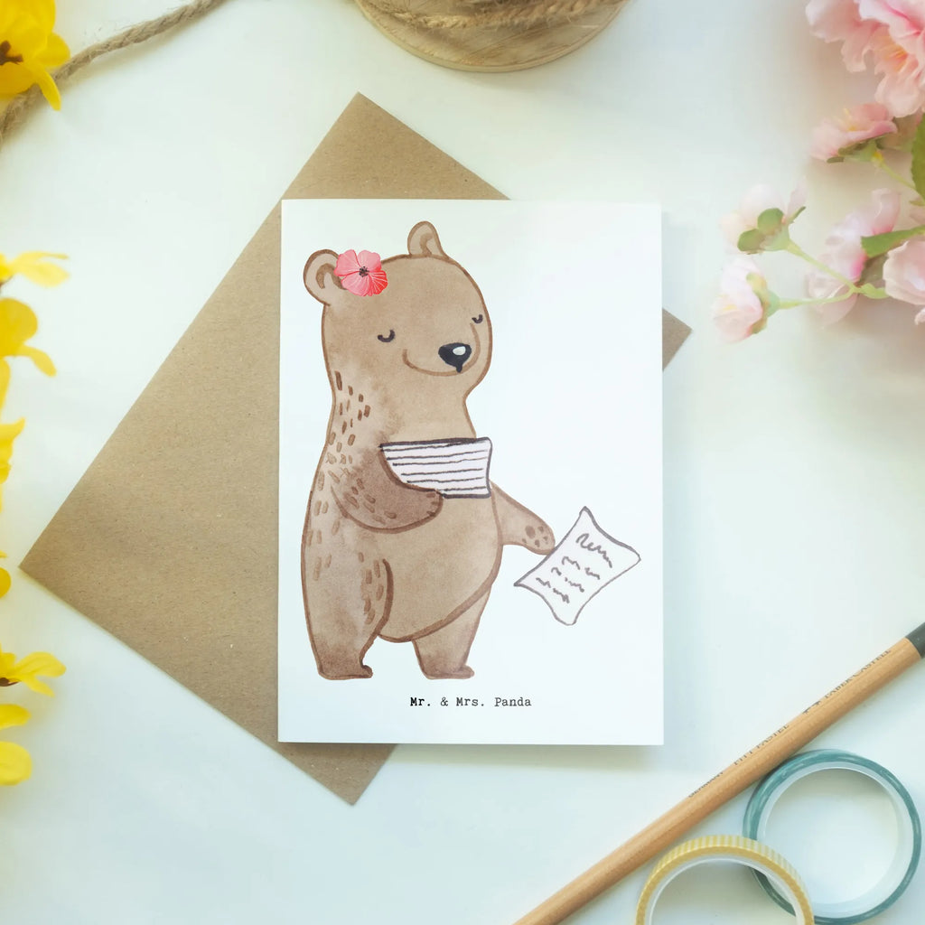 Greetings card office clerk Heart neujahrskarte, glückwunschkarten, valentinstagskarte, dankeskarten, kommunionskarte, jubiläumskarte, Grußkarten, osterkarte, einladungskarten, spruchkarte, abiturkarte, Glückwunschkarte, Grußkarte, genesungskarte, osterkarten, babykarte, weihnachtskarten, Motivkarte, vatertagskarte, Klappkarte, hochzeitskarten, Beileidskarte, firmungskarte, Geschenk, Schenken, Jubiläum, Danke, Dankeschön, Beruf, Ausbildung, Abschied, Rente, Kollege, Kollegin, Arbeitskollege, Mitarbeiter, Firma, Bürokauffrau, Kauffrau für Büromanagement