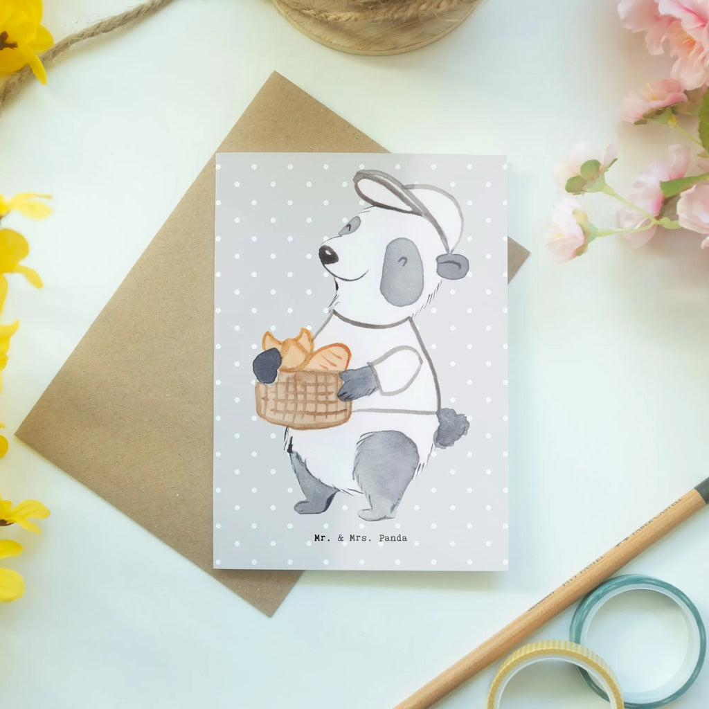 Kartka okolicznościowa piekarz Serce Zawód, Wykształcenie, Jubileusz, Pożegnanie, Emerytura, Kolega, Koleżanka, Prezent, Dawać, Pracownik, Współpracownik, Firma, Dziękuję, Dziękuję bardzo