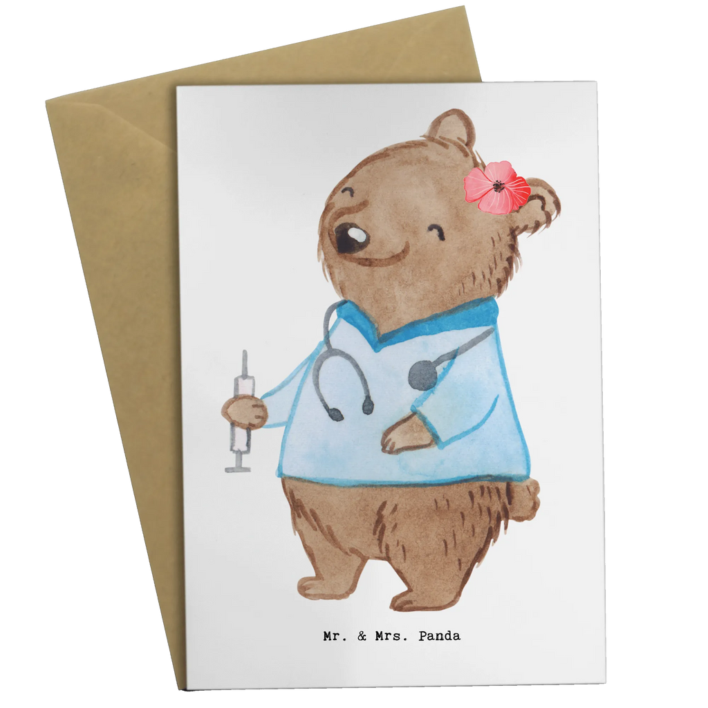 Greetings card nursing assistant heart greeting card, wedding card, birthday card, invitation card, folding card, gift, gift idea, best, farewell gift, passing exam, anniversary, retirement, promotion, job start, sayings, funny, profession