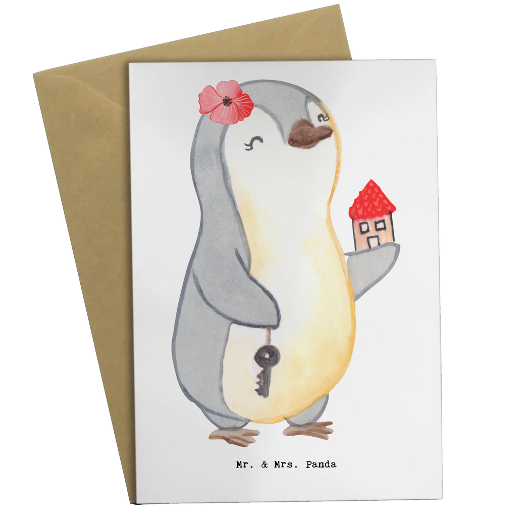 Greetings card Real Estate Agent heart greeting card, invitation card, birthday card, wedding card, folding card, gift, gift idea, best, farewell gift, passing exam, anniversary, retirement, promotion, job start, sayings, funny, profession