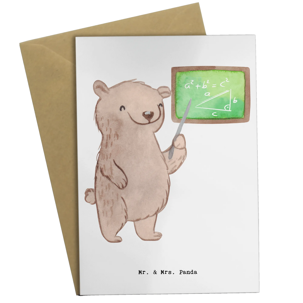 Greetings card mathematician heart greeting card, invitation card, birthday card, folding card, wedding card, gift, gift idea, best, farewell gift, passing exam, anniversary, retirement, promotion, job start, sayings, funny, profession