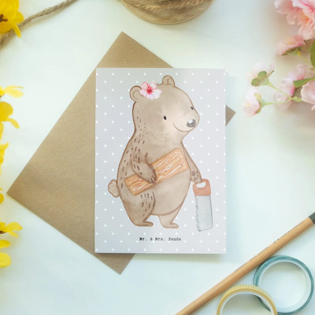 Greetings card Joiner Heart Geburtstagskarte, Klappkarte, Ansichtskarten, Glückwunschkarte, Hochzeitskarte, Karte, Einladungskarte, Grußkarte, Beruf, Ausbildung, Jubiläum, Abschied, Rente, Kollege, Kollegin, Geschenk, Schenken, Arbeitskollege, Mitarbeiter, Firma, Danke, Dankeschön