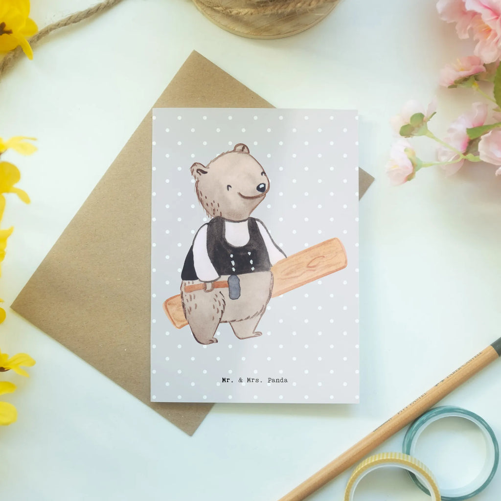 Grußkarte Zimmermann mit Herz babykarte, kommunionskarte, genesungskarte, vatertagskarte, valentinstagskarte, hochzeitskarten, Glückwunschkarte, jubiläumskarte, osterkarten, dankeskarten, spruchkarte, Klappkarte, abiturkarte, Grußkarte, Motivkarte, glückwunschkarten, einladungskarten, Grußkarten, osterkarte, weihnachtskarten, neujahrskarte, Beileidskarte, firmungskarte, Geschenk, Schenken, Jubiläum, Danke, Dankeschön, Beruf, Ausbildung, Abschied, Rente, Kollege, Kollegin, Arbeitskollege, Mitarbeiter, Firma