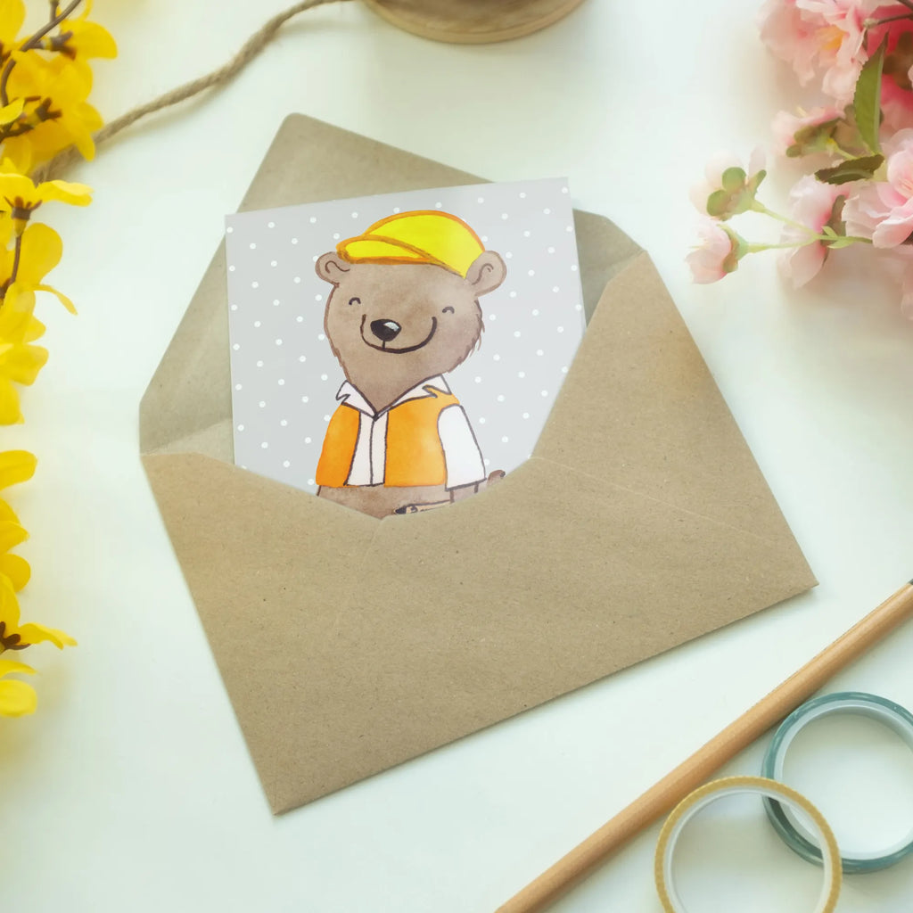 Greetings card civil engineer Heart invitation card, birthday card, folding card, greeting card, wedding card, gift, gift idea, best, farewell gift, passing exam, anniversary, retirement, promotion, job start, sayings, funny, profession