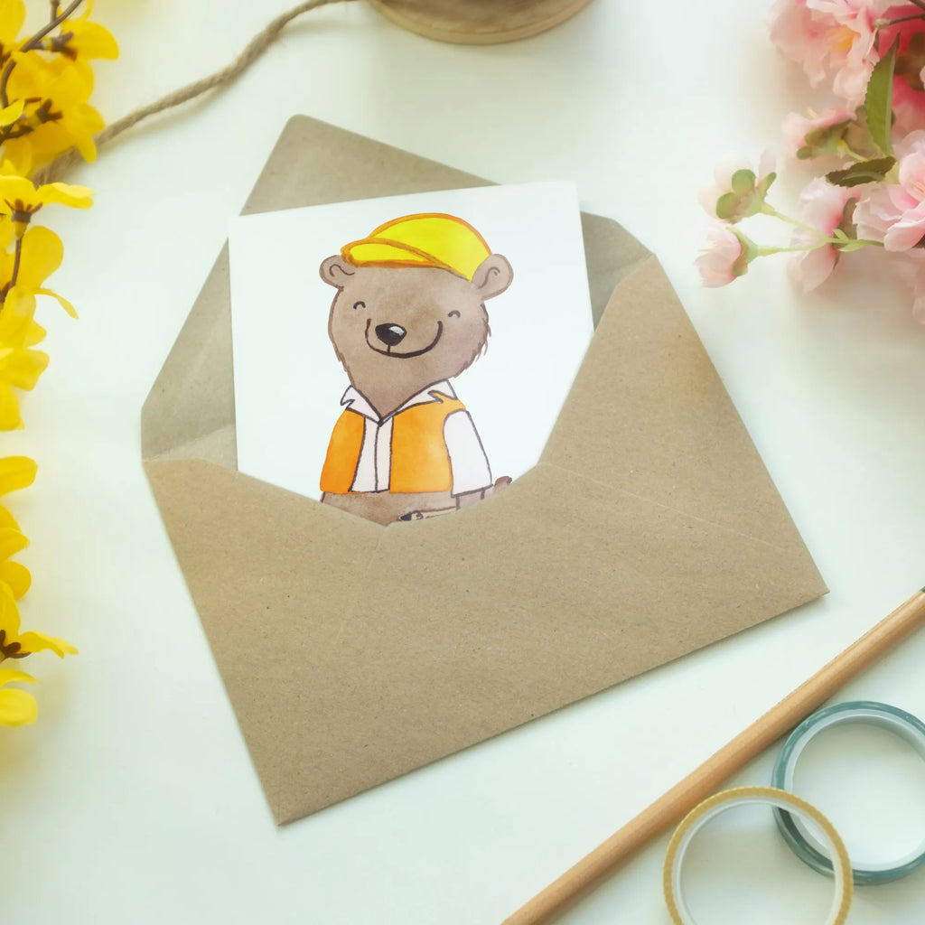 Greetings card civil engineer Heart invitation card, birthday card, folding card, greeting card, wedding card, gift, gift idea, best, farewell gift, passing exam, anniversary, retirement, promotion, job start, sayings, funny, profession