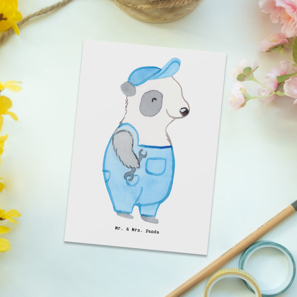 Postcard craftsman Heart Postkarte, Geschenkkarte, Dankeskarte, Karte, Ansichtskarte, Einladung, Ansichtskarten, Einladung Geburtstag, Grußkarte, Einladungskarten Geburtstag, Geburtstagskarte, Einladungskarte, Beruf, Ausbildung, Jubiläum, Abschied, Rente, Kollege, Kollegin, Geschenk, Schenken, Arbeitskollege, Mitarbeiter, Firma, Danke, Dankeschön, Handwerker, Werkstatt, Handwerksbetrieb, Gesellenprüfung, Schrauber