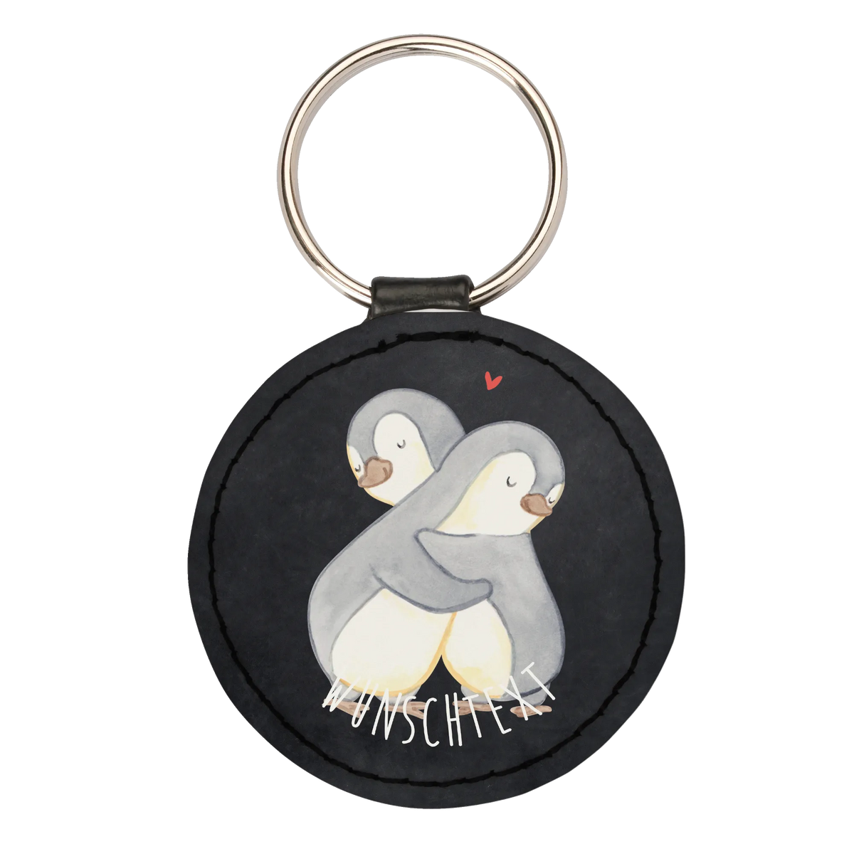 Personalised key ring penguins Cuddle