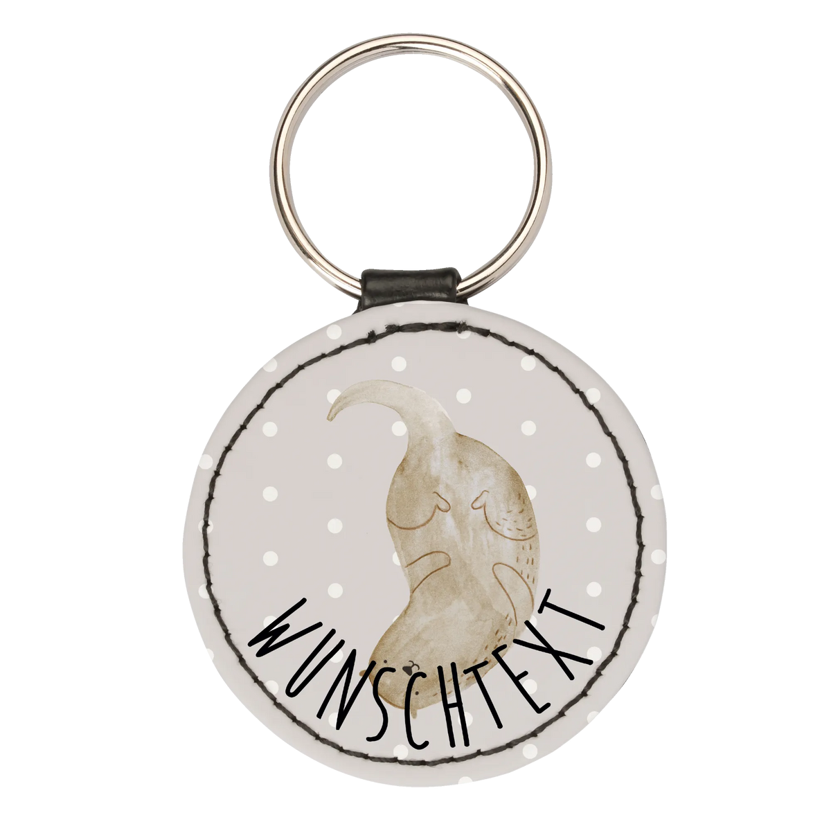 Personalised key ring otter upside down otter, marten, sea otter, European otter, water mammal, aquatic animal, baby otter, predator, water, otter gifts, animal lover, gift ideas for animal lovers, animal, mammal, water animal, gifts for people in love, Otter Sea Otter Lake Otter