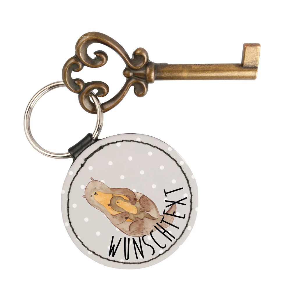 Personalised key ring otter child otter, marten, sea otter, European otter, water mammal, aquatic animal, baby otter, predator, water, otter gifts, animal lover, gift ideas for animal lovers, animal, mammal, water animal, gifts for people in love, Otter Sea Otter Lake Otter