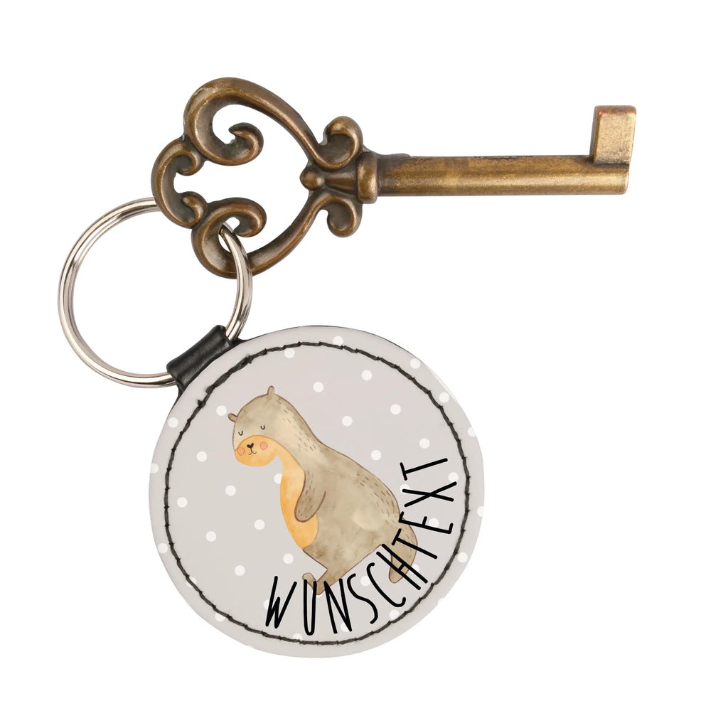 Personalised key ring otter Belly otter, marten, sea otter, European otter, water mammal, aquatic animal, baby otter, predator, water, otter gifts, animal lover, gift ideas for animal lovers, animal, mammal, water animal, gifts for people in love, Otter Sea Otter Lake Otter