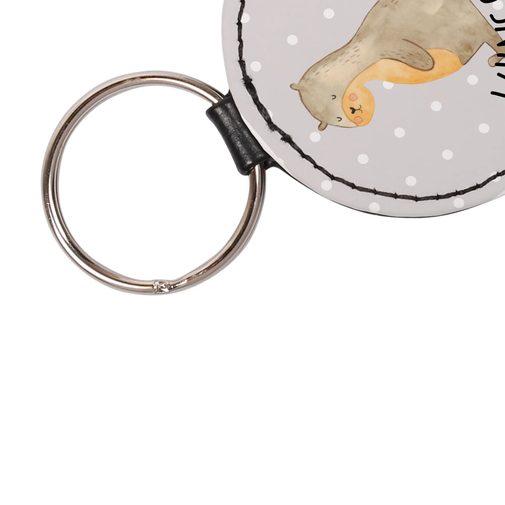 Personalised key ring otter Belly otter, marten, sea otter, European otter, water mammal, aquatic animal, baby otter, predator, water, otter gifts, animal lover, gift ideas for animal lovers, animal, mammal, water animal, gifts for people in love, Otter Sea Otter Lake Otter