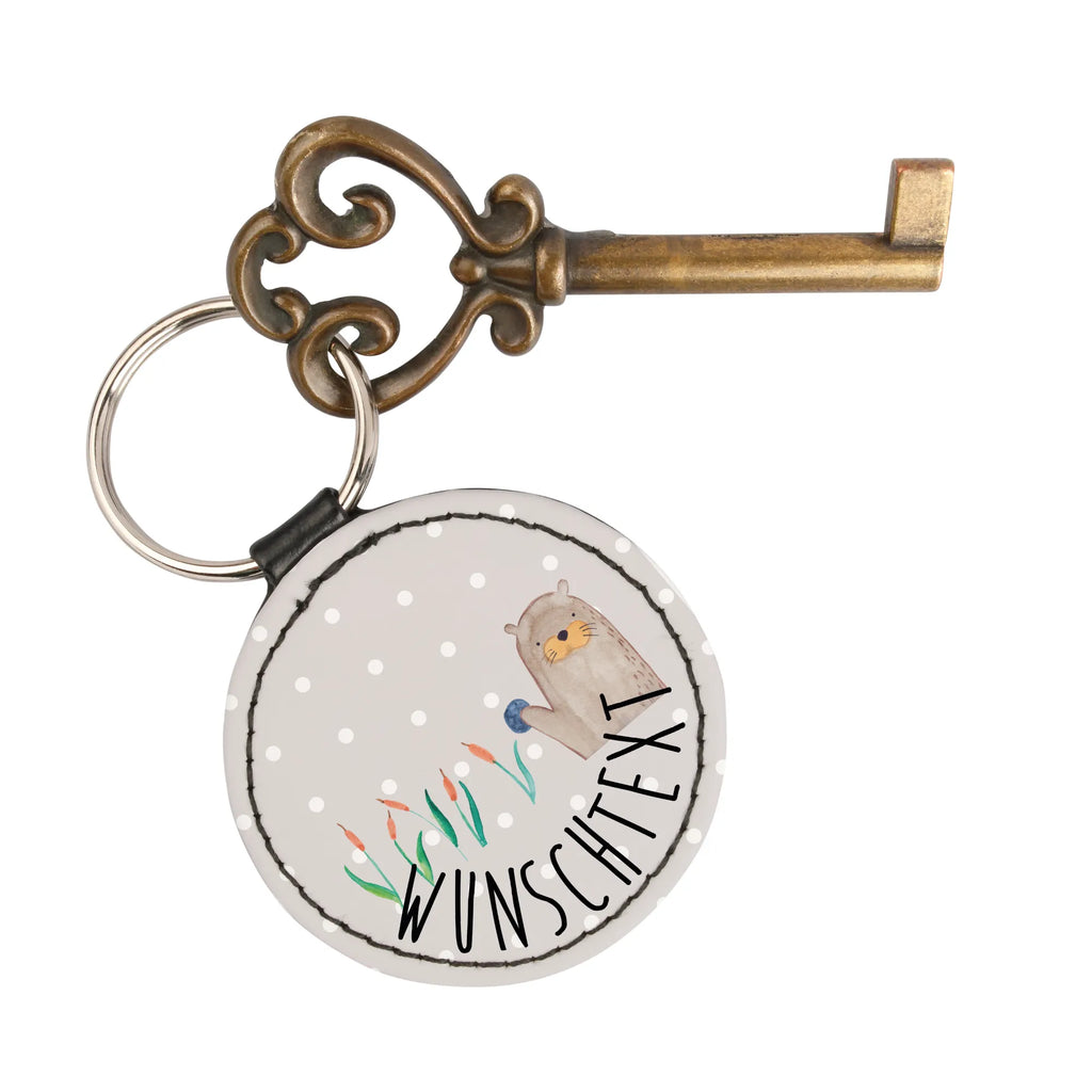 Personalised key ring otter Stone otter, marten, sea otter, European otter, water mammal, aquatic animal, baby otter, predator, water, otter gifts, animal lover, gift ideas for animal lovers, animal, mammal, water animal, gifts for people in love, Otter Sea Otter Lake Otter