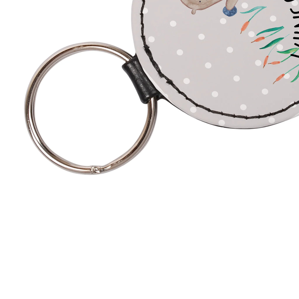 Personalised key ring otter Stone otter, marten, sea otter, European otter, water mammal, aquatic animal, baby otter, predator, water, otter gifts, animal lover, gift ideas for animal lovers, animal, mammal, water animal, gifts for people in love, Otter Sea Otter Lake Otter