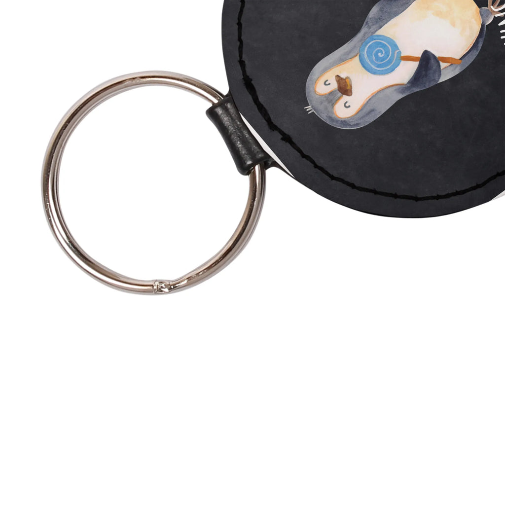 Personalizowany brelok do kluczy pingwin lizak Pinguin