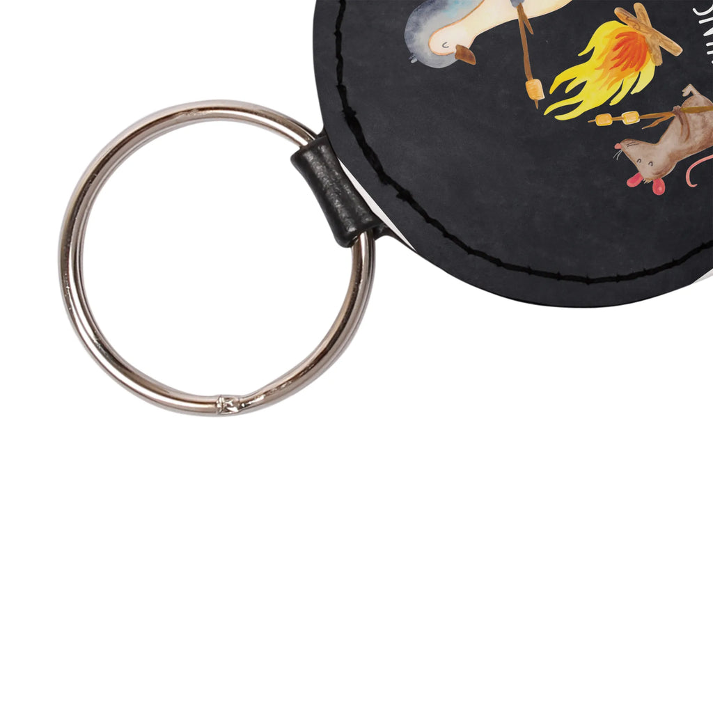 Personalizowany brelok do kluczy pingwin ognisko Pinguin