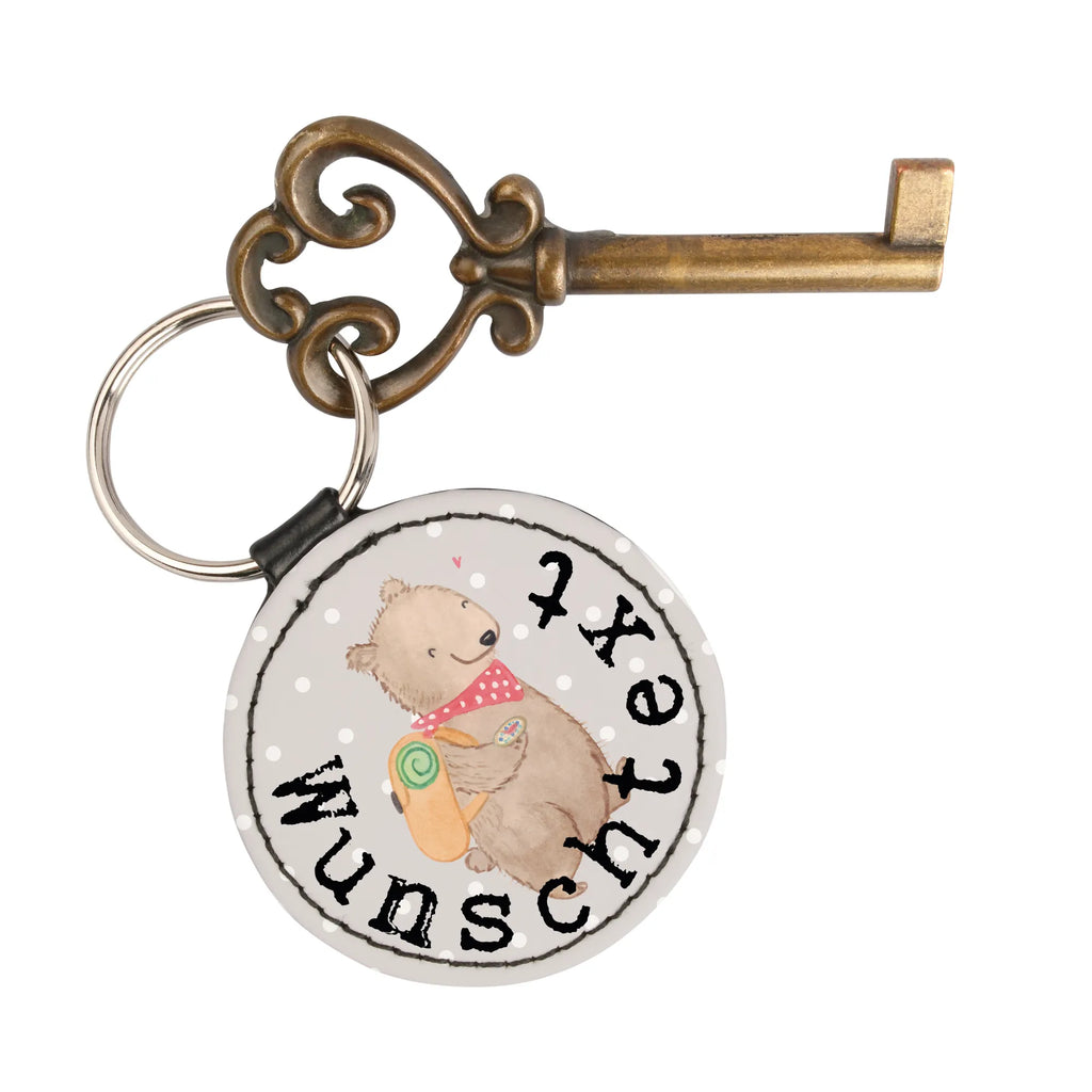 Personalised key ring bear Hike Gift, sport, hobby, giving, thank you, award, profit, athlete, mountaineering, Hiking, outdoor sports, discovering nature, walking, leisure sports, winter tours