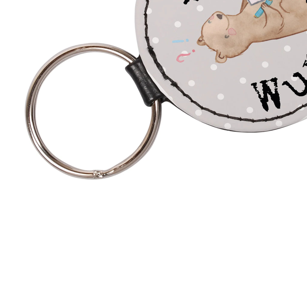 Personalised key ring bear solve riddles Gift, sport, hobby, giving, thank you, award, profit, athlete, riddles, memory sports, Solving puzzles, memory training, solving crossword puzzles