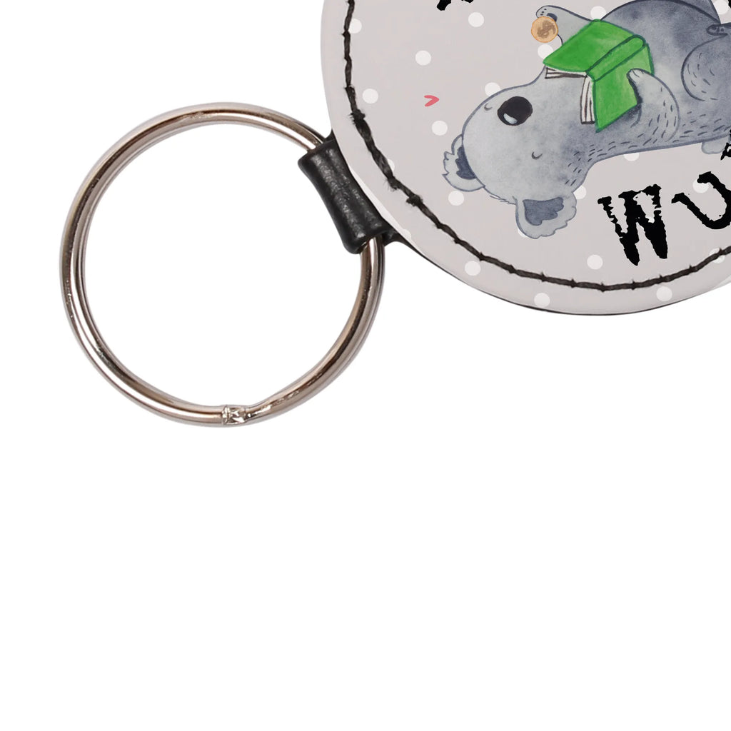 Personalised key ring Koala bear collect coins Gift, sport, hobby, giving, thank you, award, profit, athlete, Collecting coins, numismatics, coins from all over the world