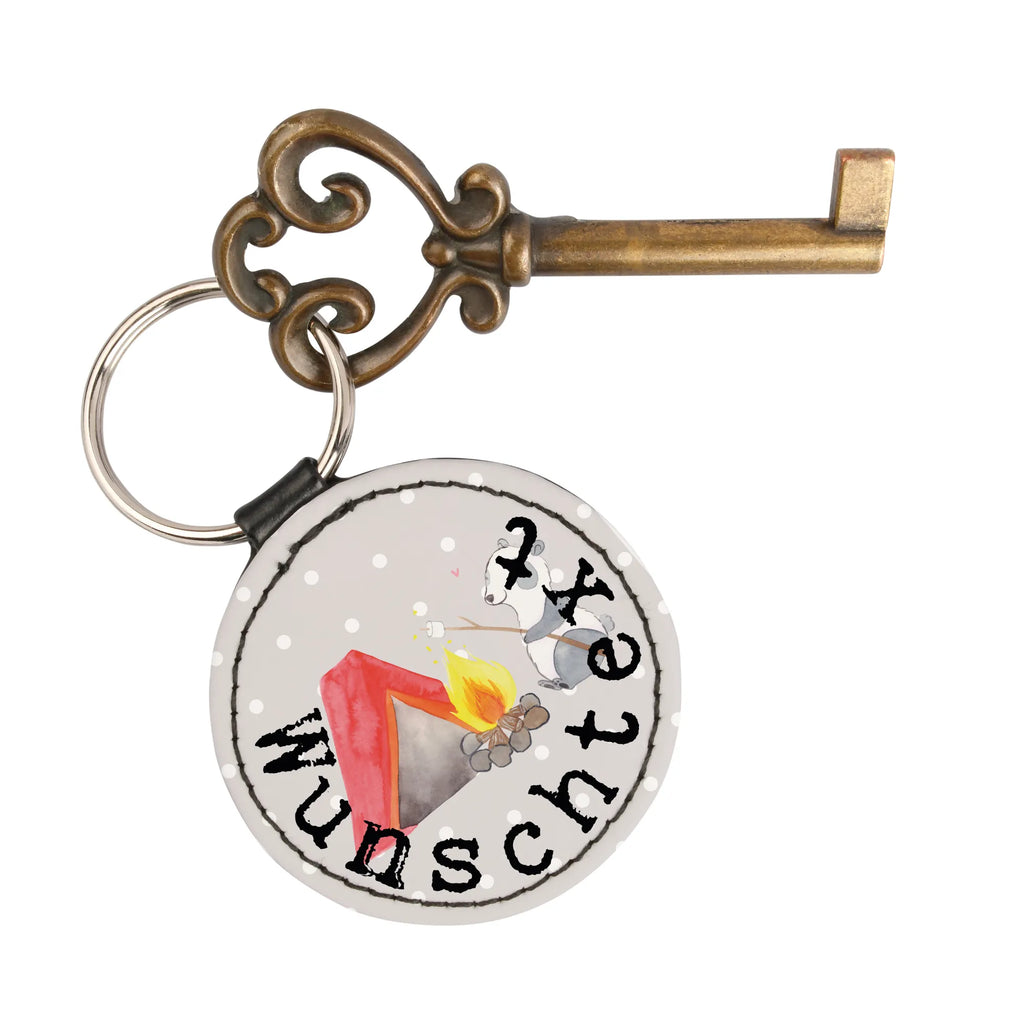 Personalised key ring panda Camp Gift, sport, hobby, giving, thank you, award, profit, athlete, camping, go camping, Camping, campsite