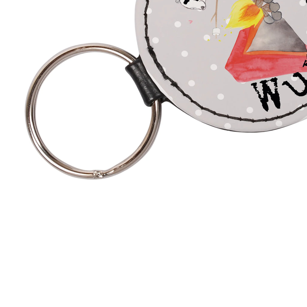 Personalised key ring panda Camp Gift, sport, hobby, giving, thank you, award, profit, athlete, camping, go camping, Camping, campsite