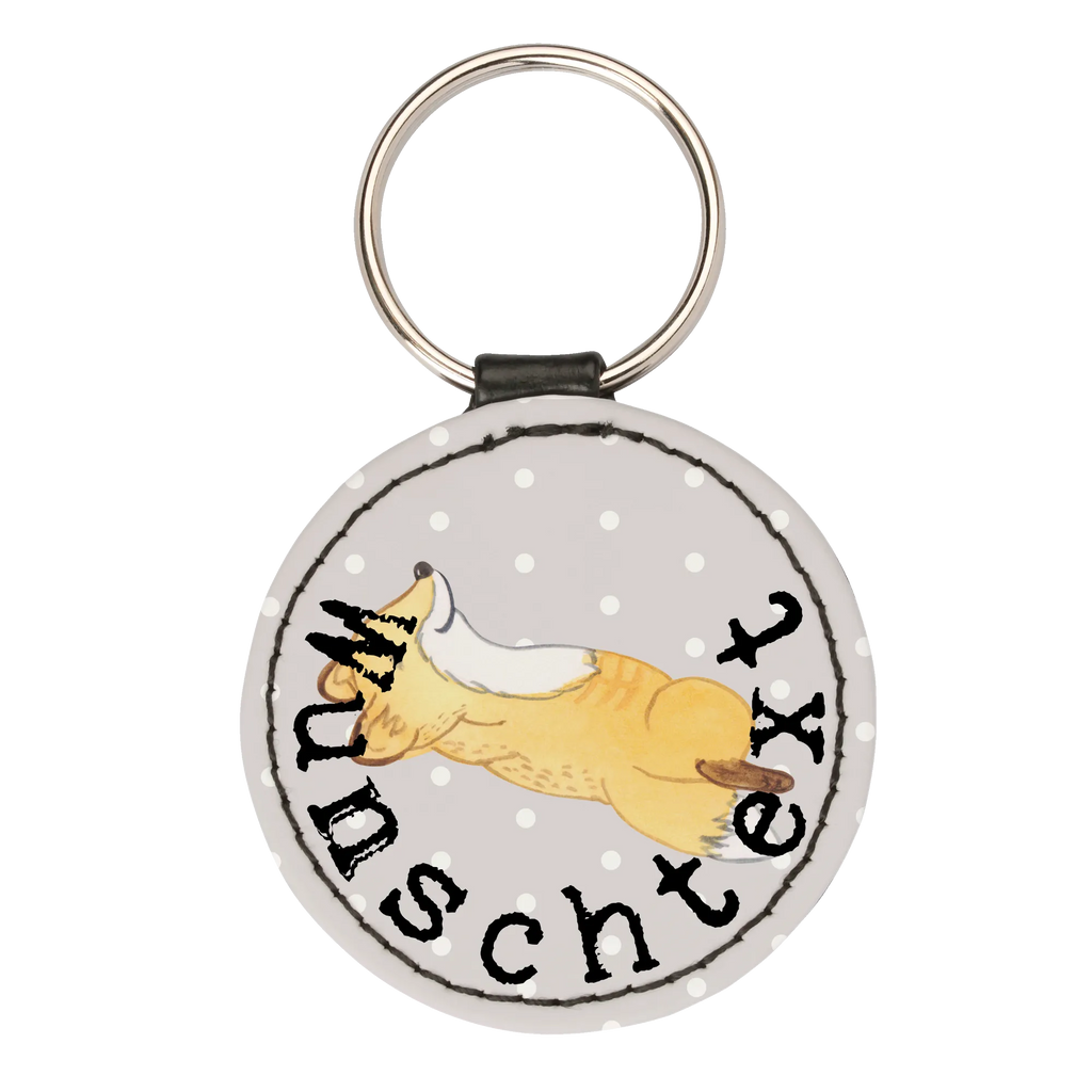 Personalised key ring Fox crunches Gift, sport, hobby, giving, thank you, award, profit, athlete, crunches, gym, Crunches, fitness