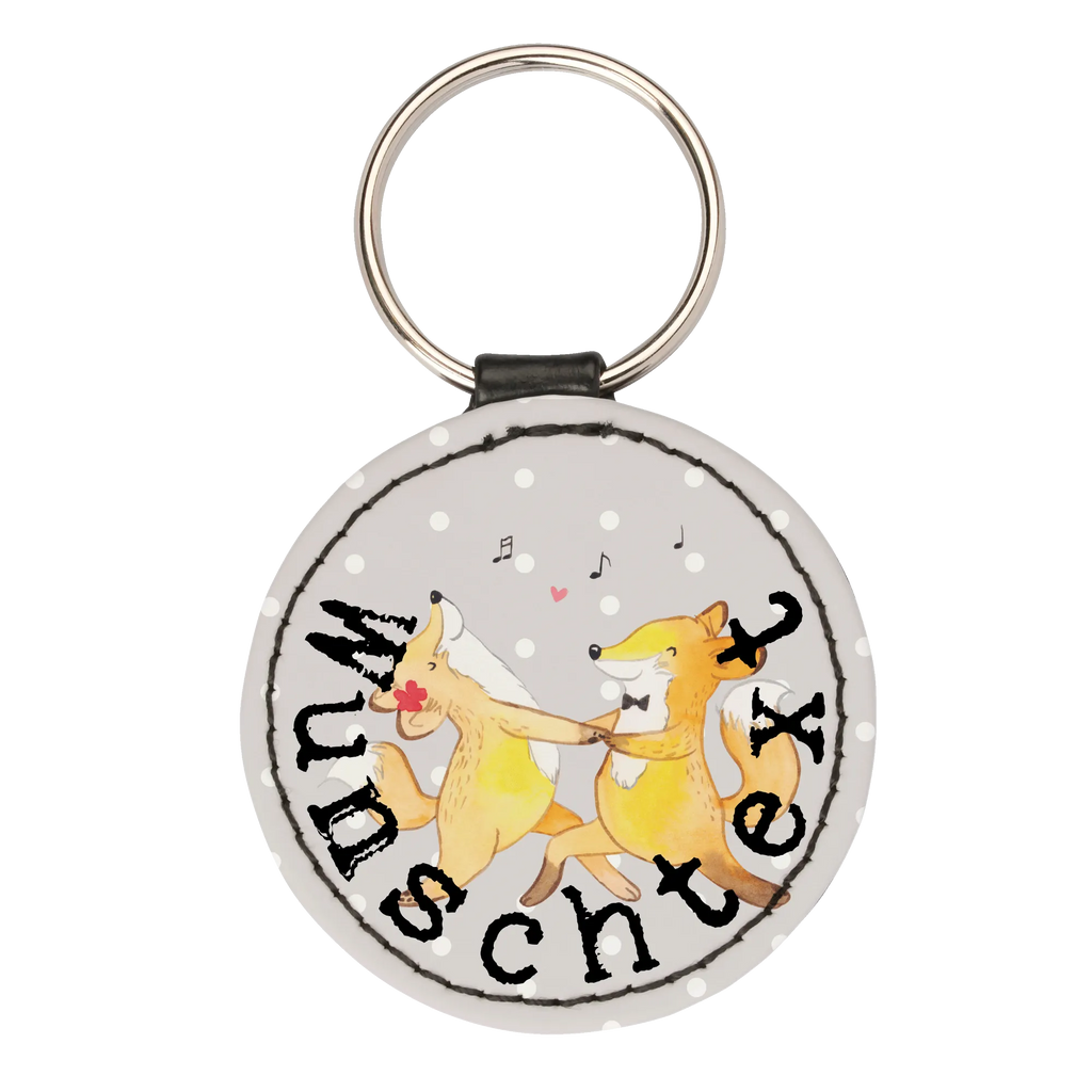 Personalised key ring foxes dancing salsa Gift, sport, hobby, giving, thank you, award, profit, athlete, dancing, dancing salsa, dance class, dance school