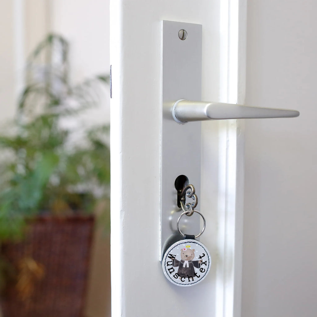 Personalizowany brelok do kluczy proboszczyni serce Zawód, Wykształcenie, Jubileusz, Pożegnanie, Emerytura, Kolega, Koleżanka, Prezent, Dawać, Pracownik, Współpracownik, Firma, Dziękuję, Dziękuję bardzo