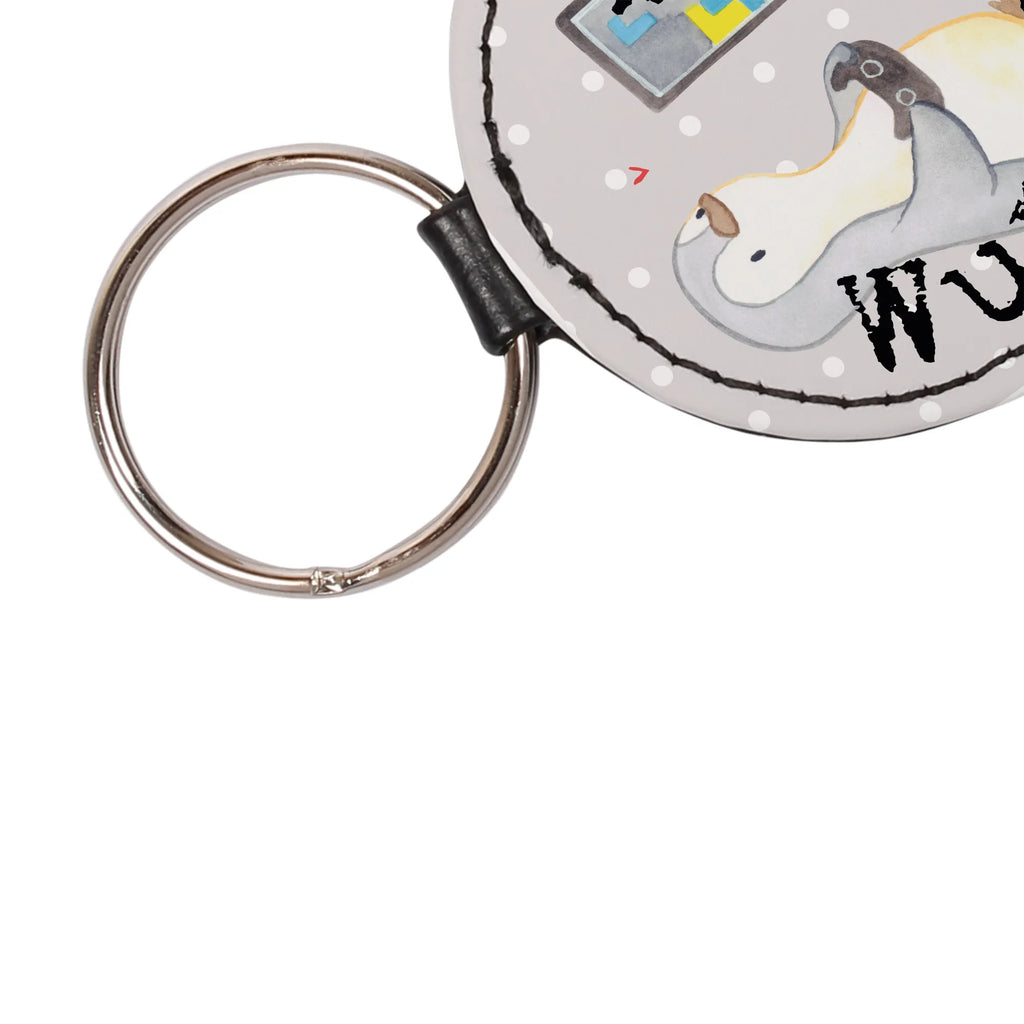 Personalised key ring penguin Gamble Gift, sport, hobby, giving, thank you, award, profit, athlete, video games, Gambling, gaming