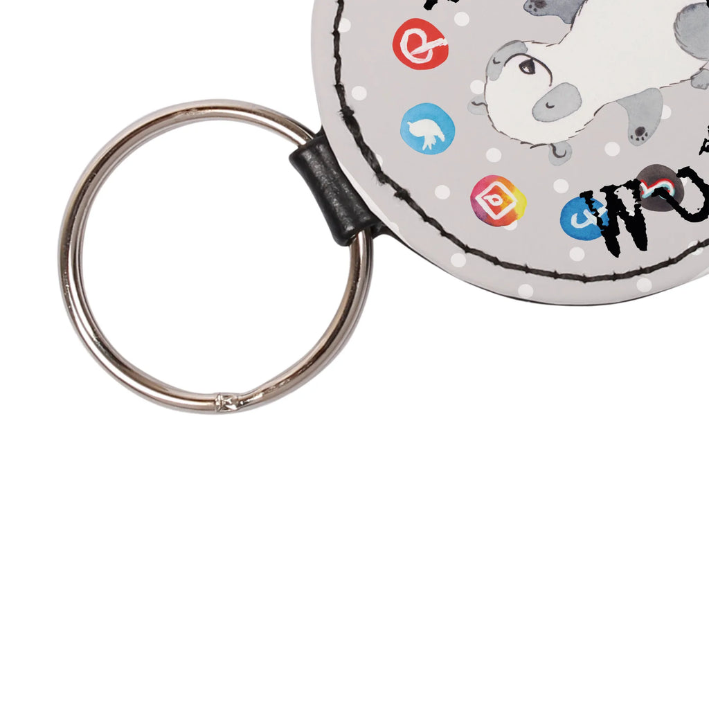 Personalised key ring Social Media Manager heart gift, gift idea, best, farewell gift, passing exam, anniversary, retirement, promotion, job start, sayings, funny, profession