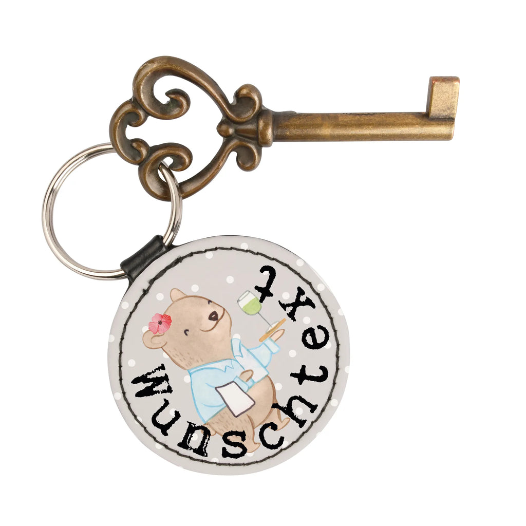 Personalised key ring Restaurant Specialist Heart gift, gift idea, best, farewell gift, passing exam, anniversary, retirement, promotion, job start, sayings, funny, profession