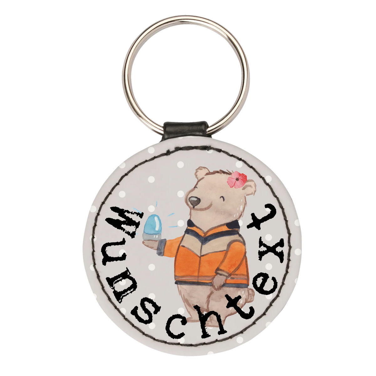 Personalizowany brelok do kluczy kierowczyni ambulansu serce Zawód, Wykształcenie, Jubileusz, Pożegnanie, Emerytura, Kolega, Koleżanka, Prezent, Dawać, Pracownik, Współpracownik, Firma, Dziękuję, Dziękuję bardzo