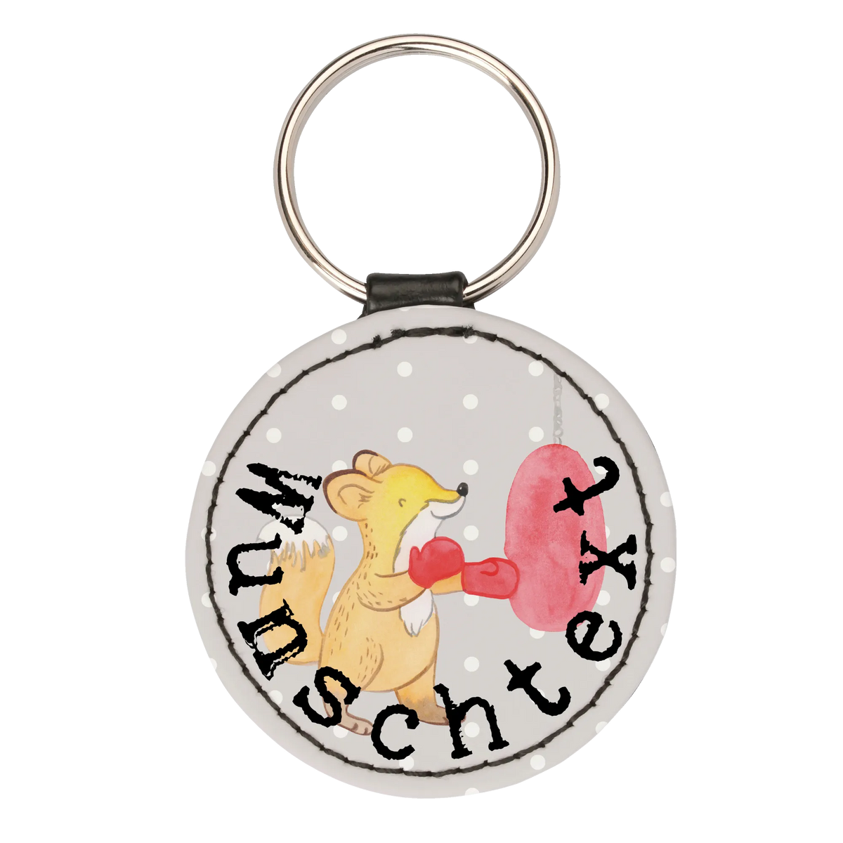 Personalizowany brelok do kluczy lis Boks Prezent, Sport, Dyscyplina sportowa, Hobby, Darować, Dziękuję, Dzięki, Wyróżnienie, Wygrana, Sportowiec