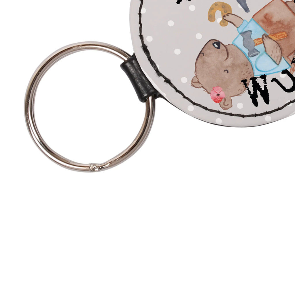 Personalised key ring female blacksmith Heart gift, gift idea, best, farewell gift, passing exam, anniversary, retirement, promotion, job start, sayings, funny, profession