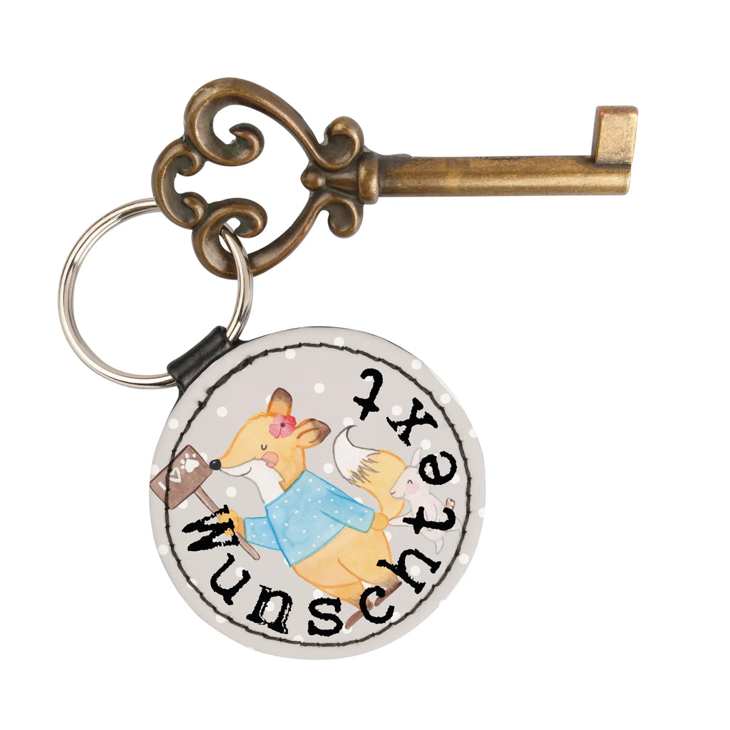 Personalizowany brelok do kluczy obrończyni zwierząt Serce Zawód, Wykształcenie, Jubileusz, Pożegnanie, Emerytura, Kolega, Koleżanka, Prezent, Dawać, Pracownik, Współpracownik, Firma, Dziękuję, Dziękuję bardzo