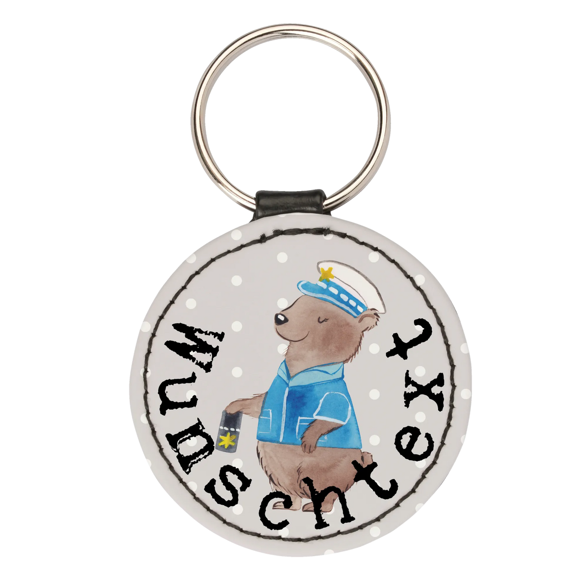 Personalised key ring Policewoman heart gift, gift idea, best, farewell gift, passing exam, anniversary, retirement, promotion, job start, sayings, funny, profession