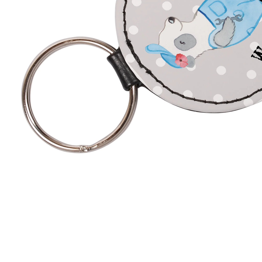 Personalizowany brelok do kluczy Hydraulik Serce Zawód, Wykształcenie, Jubileusz, Pożegnanie, Emerytura, Kolega, Koleżanka, Prezent, Dawać, Pracownik, Współpracownik, Firma, Dziękuję, Dziękuję bardzo