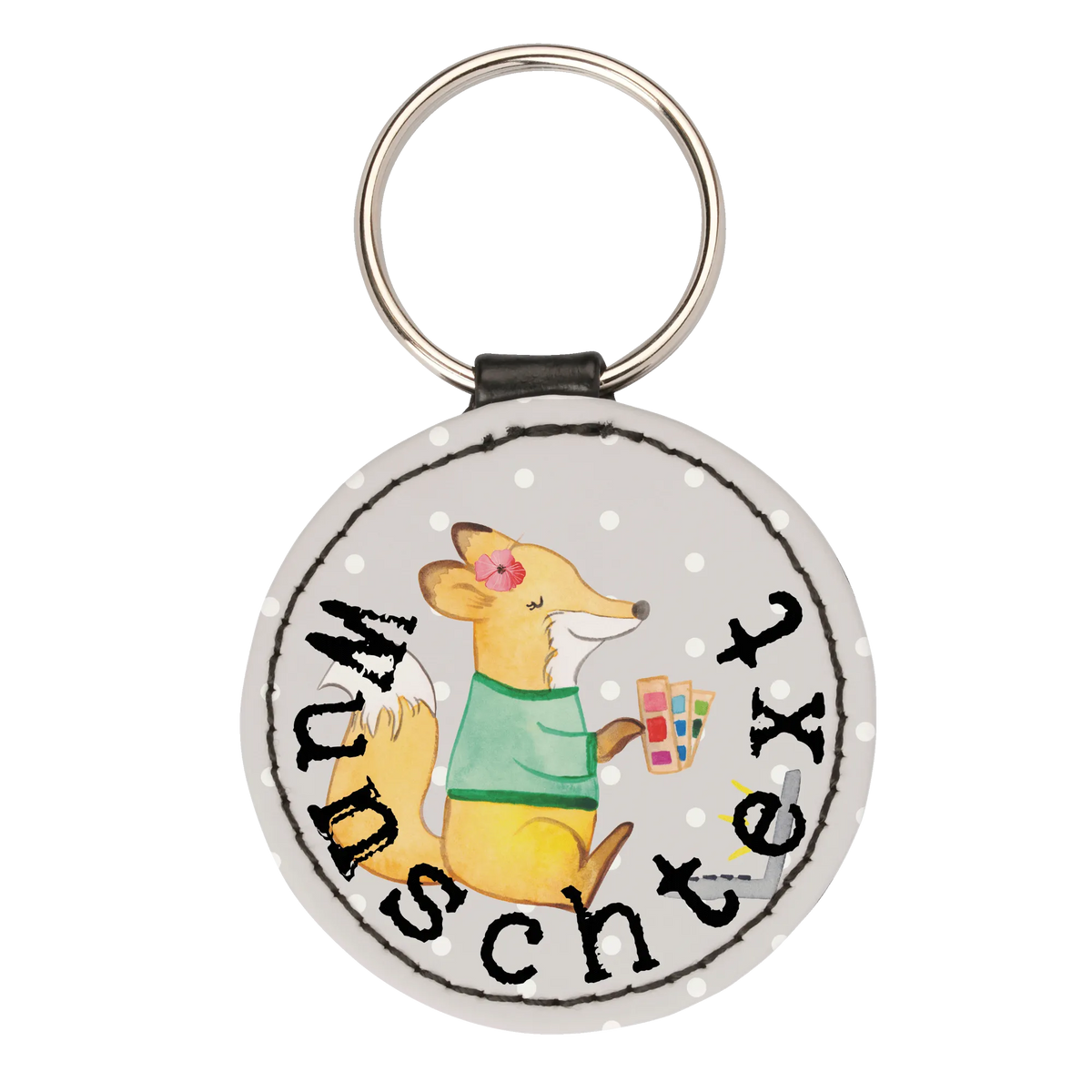 Personalised key ring media designer heart gift, gift idea, best, farewell gift, passing exam, anniversary, retirement, promotion, job start, sayings, funny, profession
