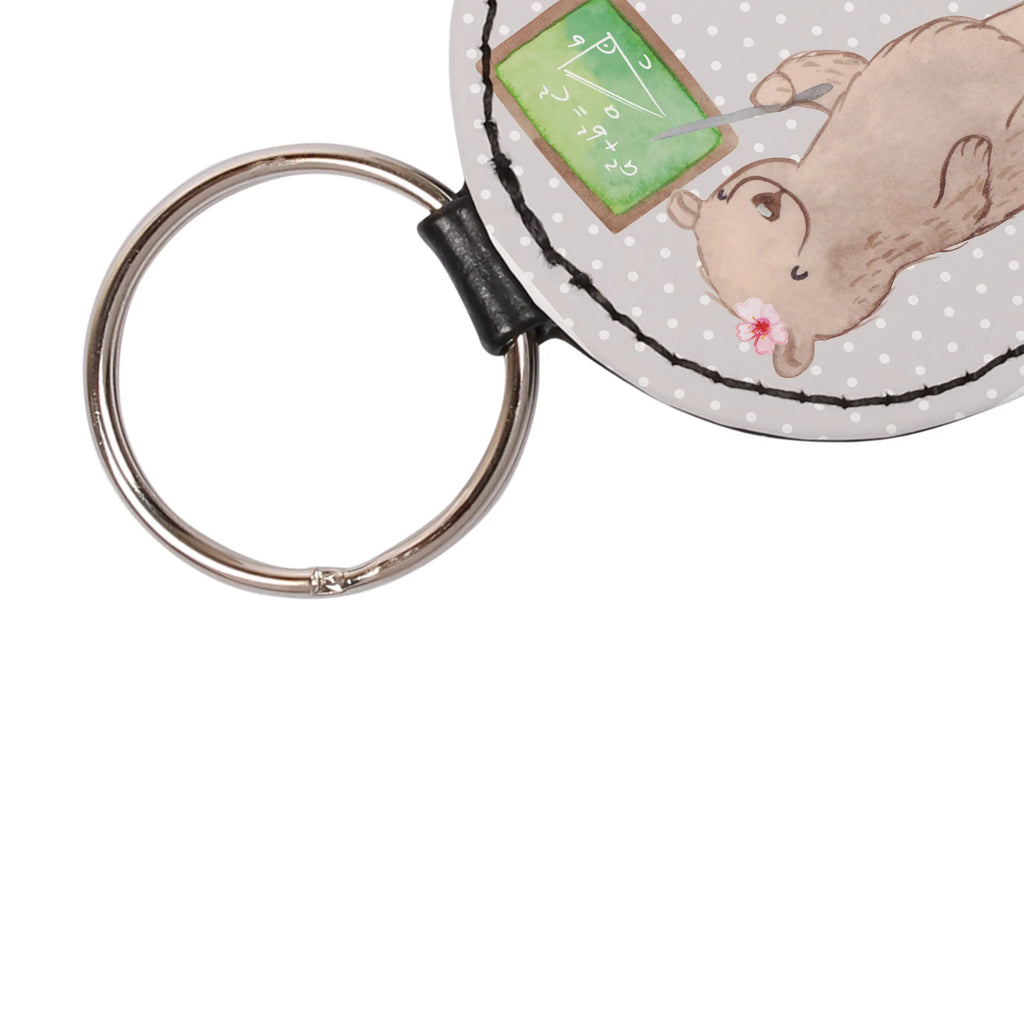 Personalizowany brelok do kluczy Korepetytor matematyki serce Zawód, Wykształcenie, Jubileusz, Pożegnanie, Emerytura, Kolega, Koleżanka, Prezent, Dawać, Pracownik, Współpracownik, Firma, Dziękuję, Dziękuję bardzo