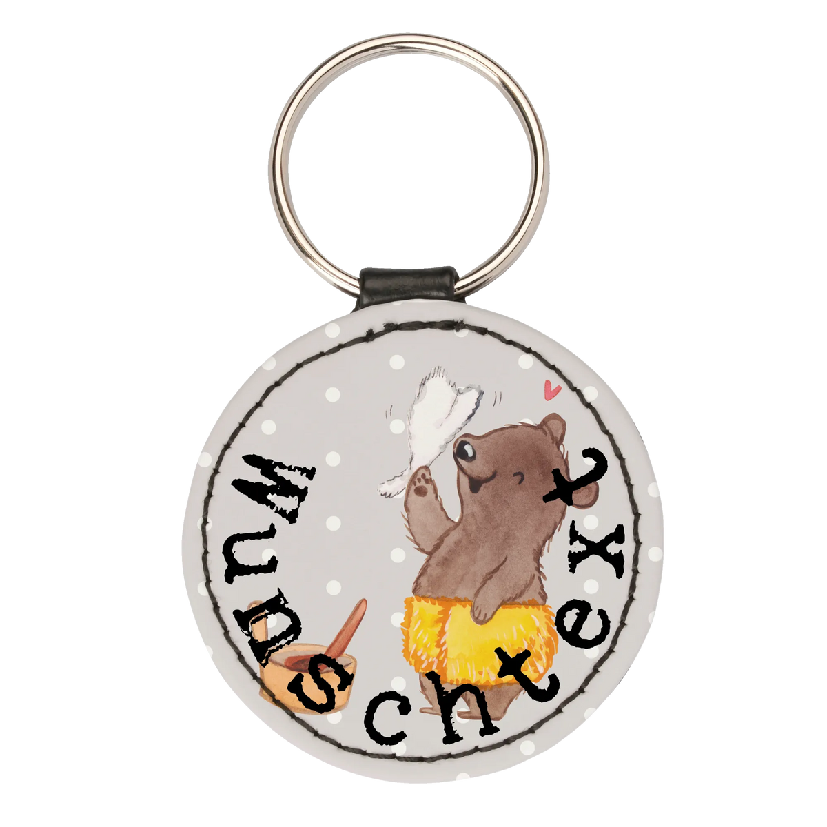 Personalised key ring sauna master heart gift, gift idea, best, farewell gift, passing exam, anniversary, retirement, promotion, job start, sayings, funny, profession