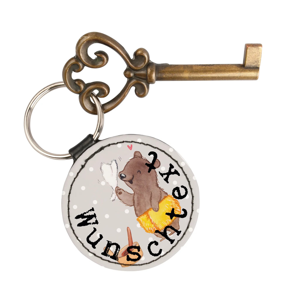 Personalised key ring sauna master heart gift, gift idea, best, farewell gift, passing exam, anniversary, retirement, promotion, job start, sayings, funny, profession