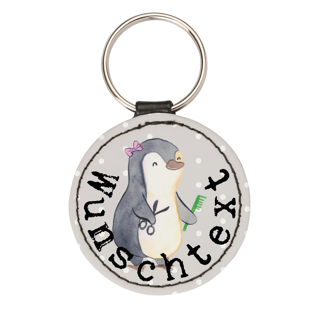 Personalizowany brelok do kluczy Fryzjerka serce Zawód, Wykształcenie, Jubileusz, Pożegnanie, Emerytura, Kolega, Koleżanka, Prezent, Dawać, Pracownik, Współpracownik, Firma, Dziękuję, Dziękuję bardzo