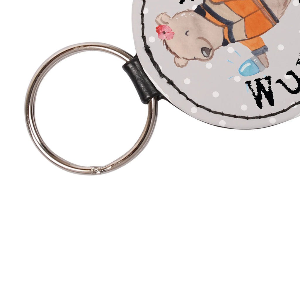 Personalizowany brelok do kluczy ratowniczka medyczna serce Zawód, Wykształcenie, Jubileusz, Pożegnanie, Emerytura, Kolega, Koleżanka, Prezent, Dawać, Pracownik, Współpracownik, Firma, Dziękuję, Dziękuję bardzo