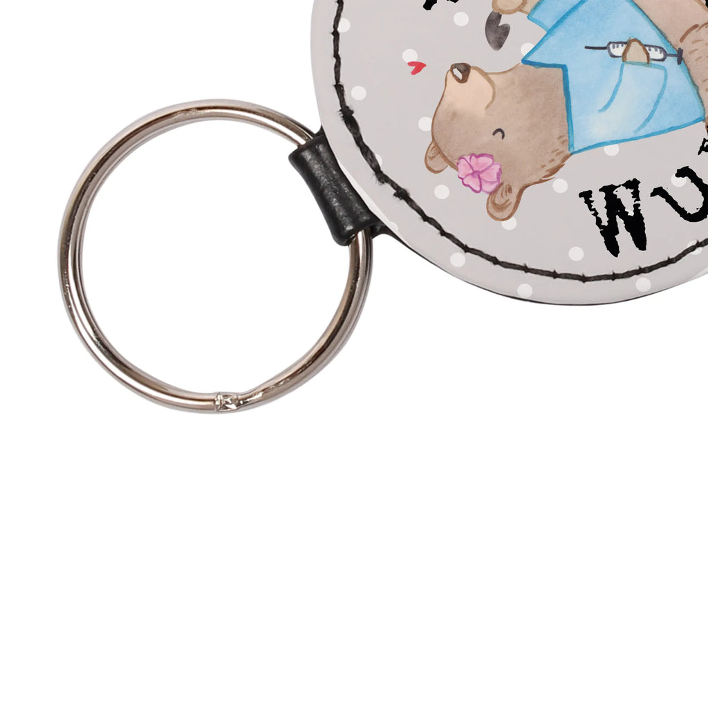 Personalised key ring medical assistant Heart gift, gift idea, best, farewell gift, passing exam, anniversary, retirement, promotion, job start, sayings, funny, profession