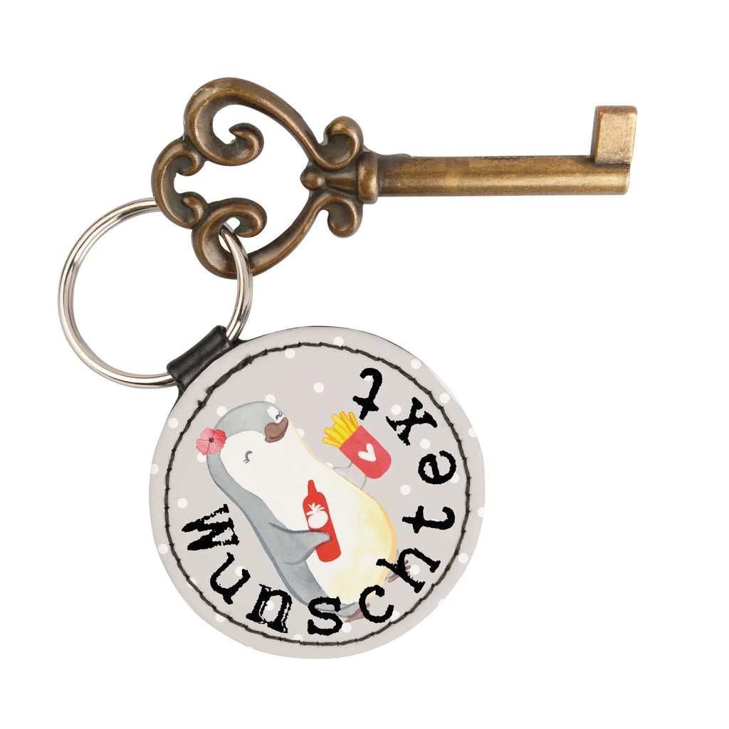 Personalised key ring female snack bar owner Heart gift, gift idea, best, farewell gift, passing exam, anniversary, retirement, promotion, job start, sayings, funny, profession