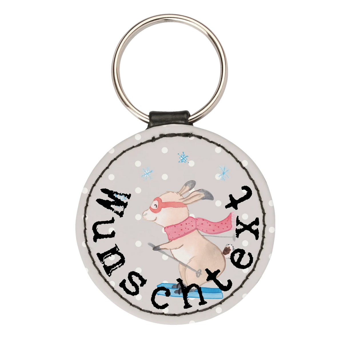 Personalised key ring ski instructor Heart gift, gift idea, best, farewell gift, passing exam, anniversary, retirement, promotion, job start, sayings, funny, profession