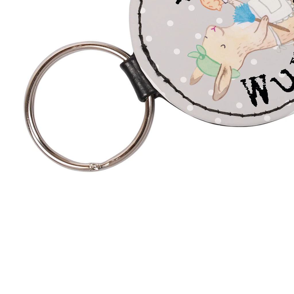 Personalised key ring household helper Heart gift, gift idea, best, farewell gift, passing exam, anniversary, retirement, promotion, job start, sayings, funny, profession