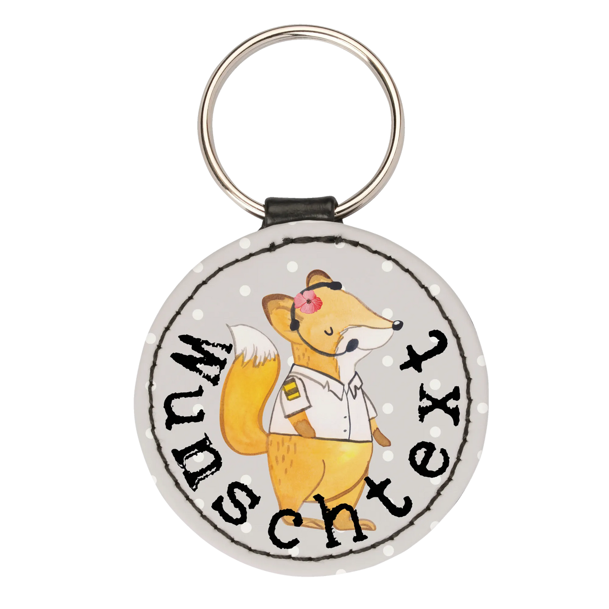 Personalised key ring female pilot Heart gift, gift idea, best, farewell gift, passing exam, anniversary, retirement, promotion, job start, sayings, funny, profession