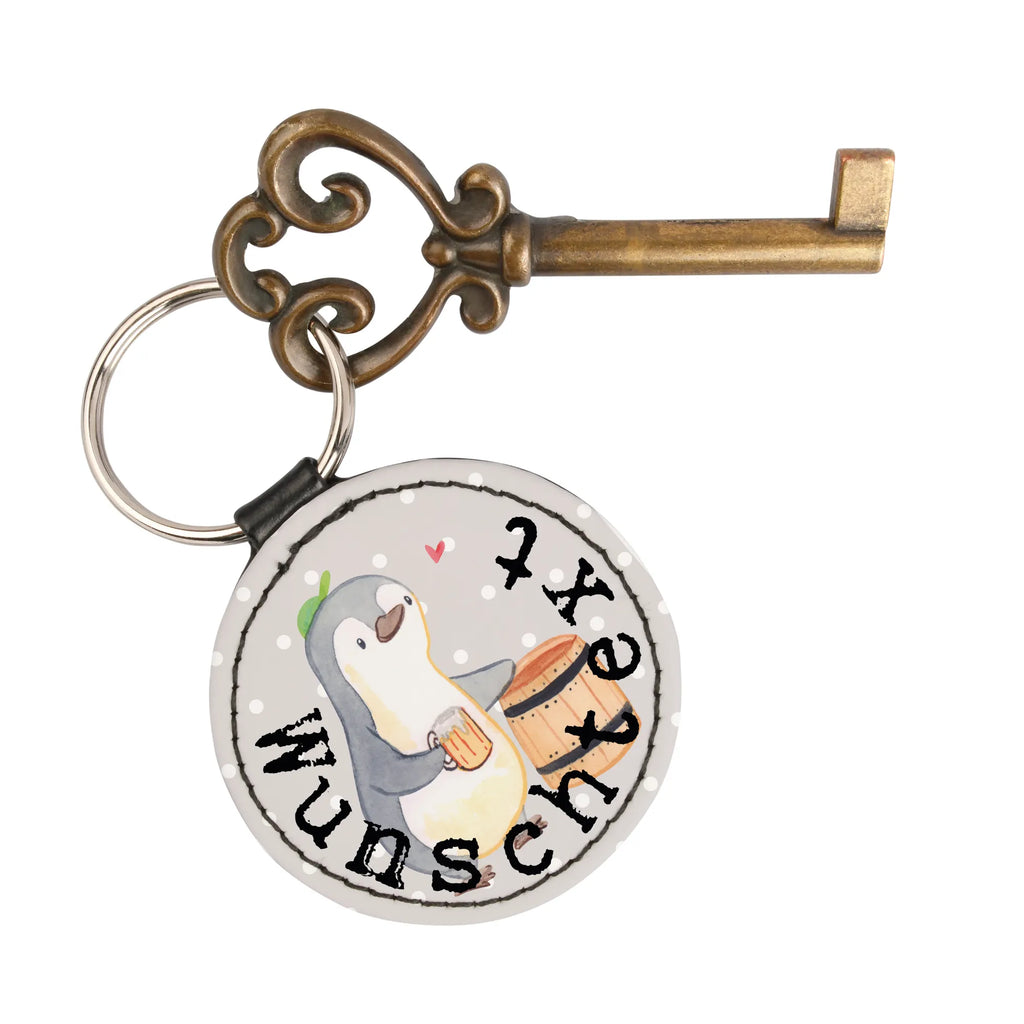 Personalised key ring beer brewer heart gift, gift idea, best, farewell gift, passing exam, anniversary, retirement, promotion, job start, sayings, funny, profession