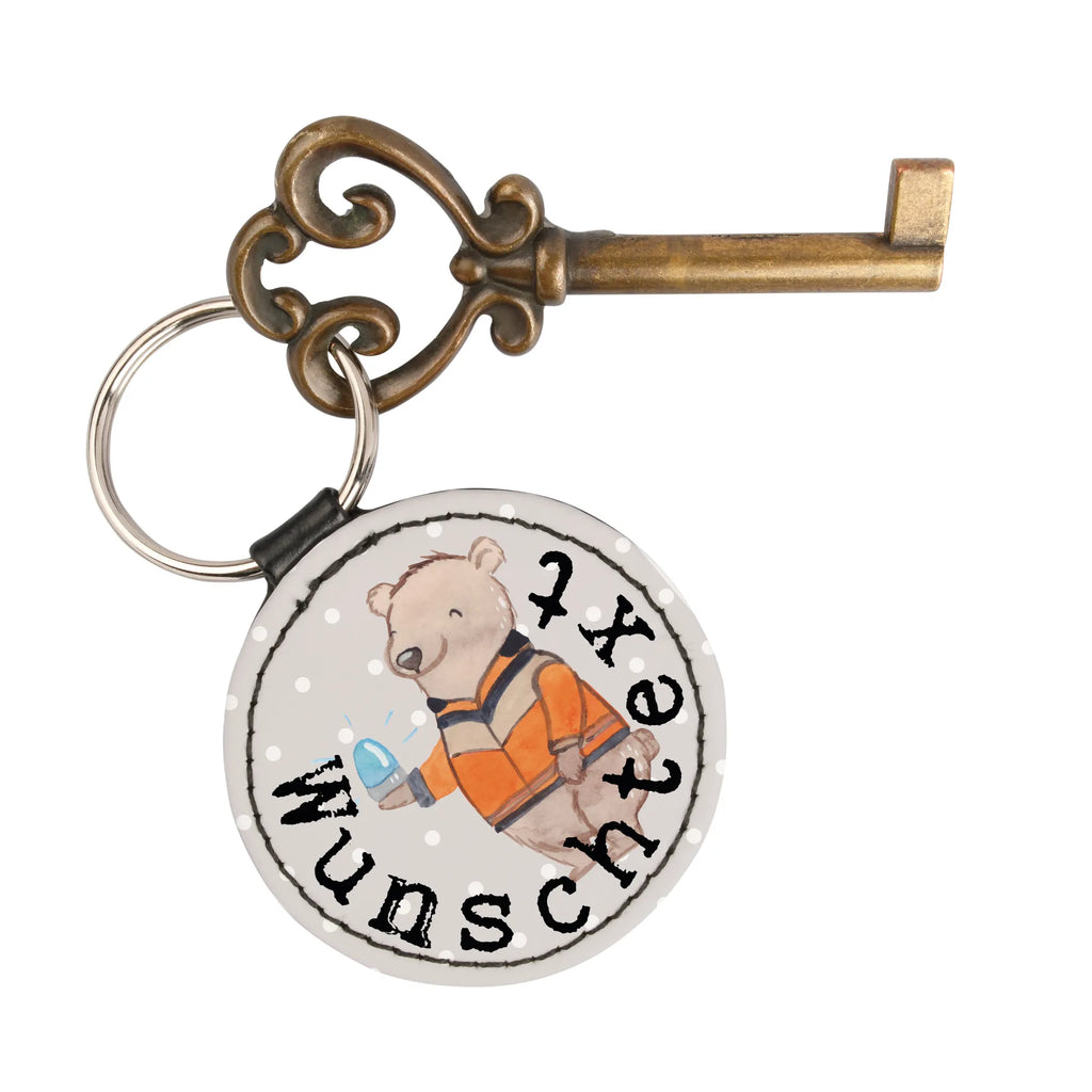 Personalised key ring ambulance driver Heart gift, gift idea, best, farewell gift, passing exam, anniversary, retirement, promotion, job start, sayings, funny, profession